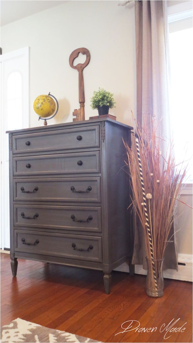 how to glaze furniture bronze gray dresser