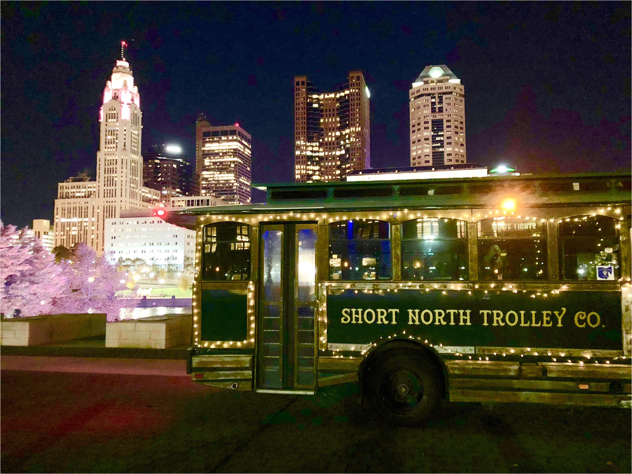 byob holiday trolley crawl lights tour thursday sunday events north high brewing columbus from 25