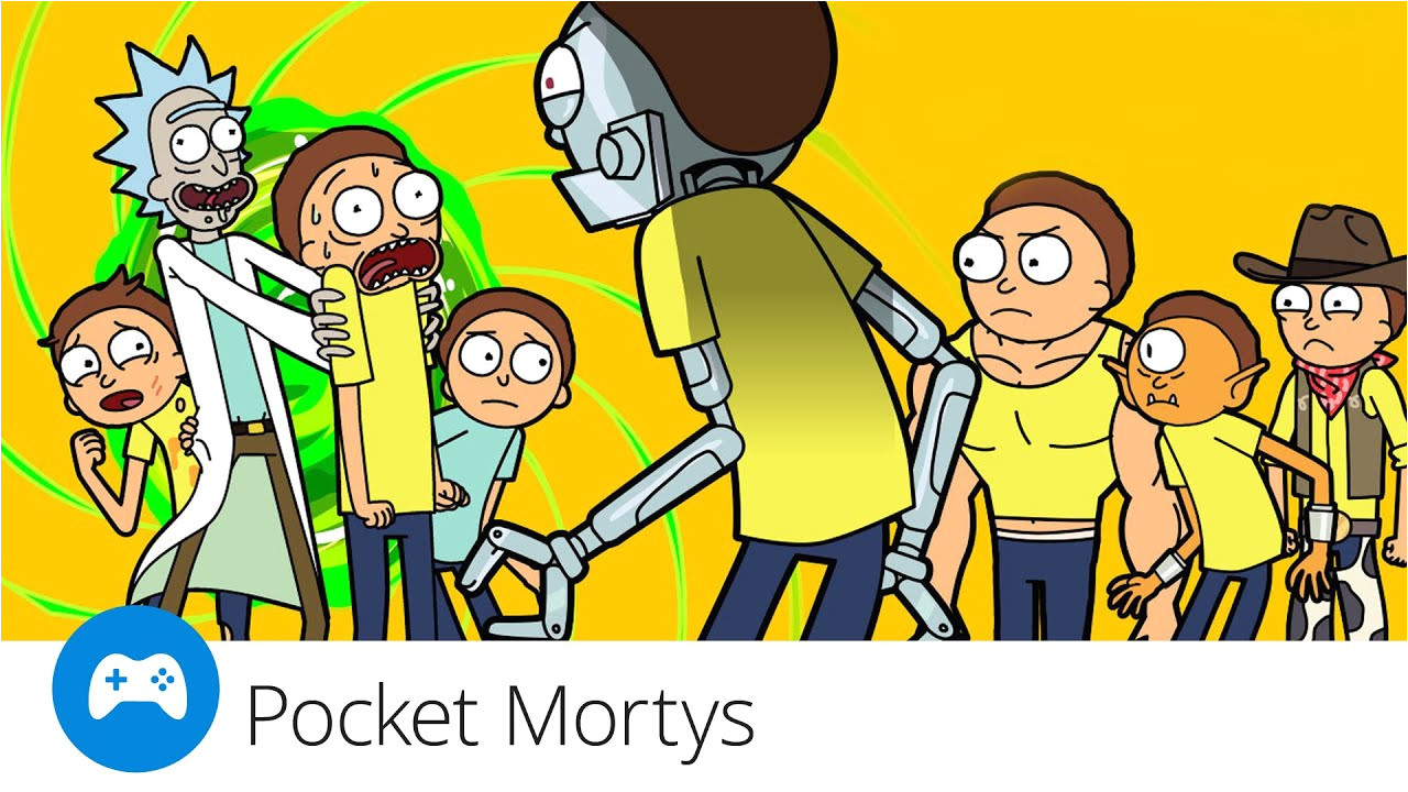 pocket mortys recenze hry