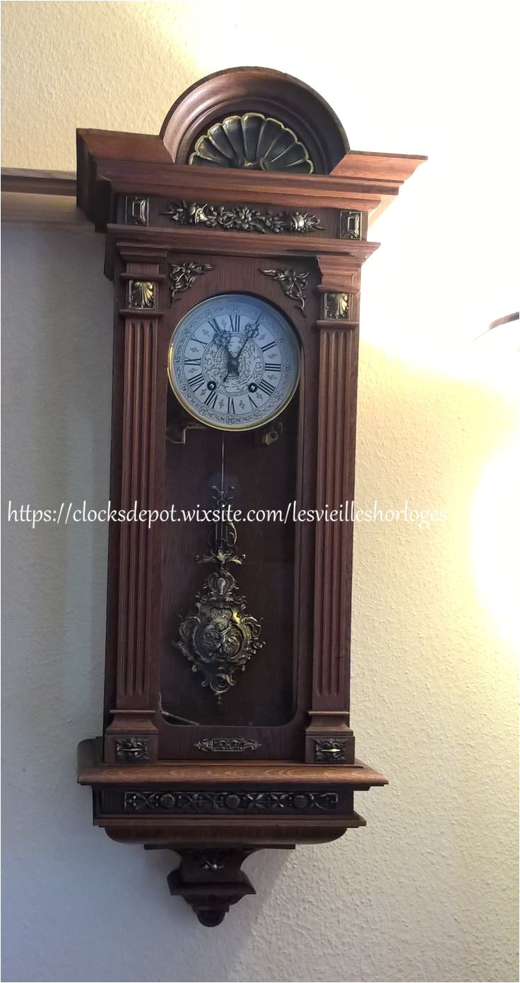 antique wall clock lenzkirch 712