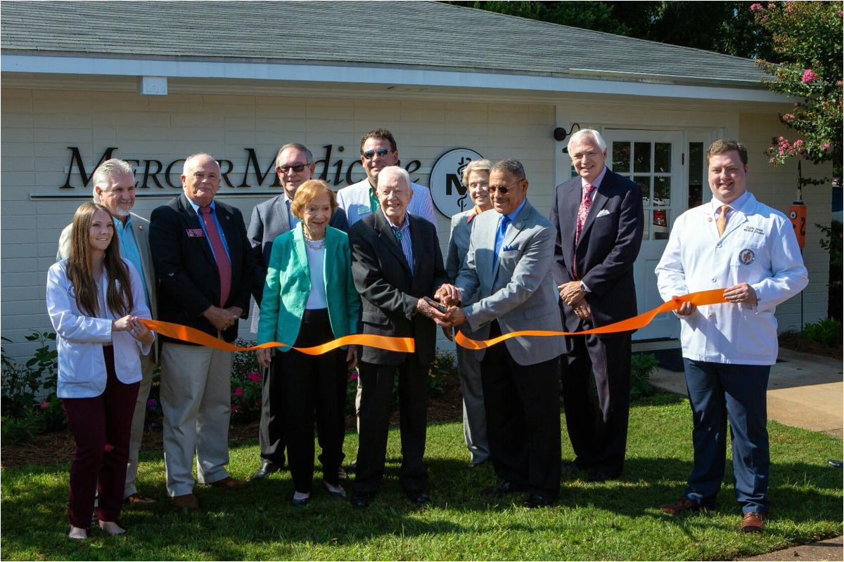 mercer medicine plains introduced at ribbon cutting ceremony local news albanyherald com