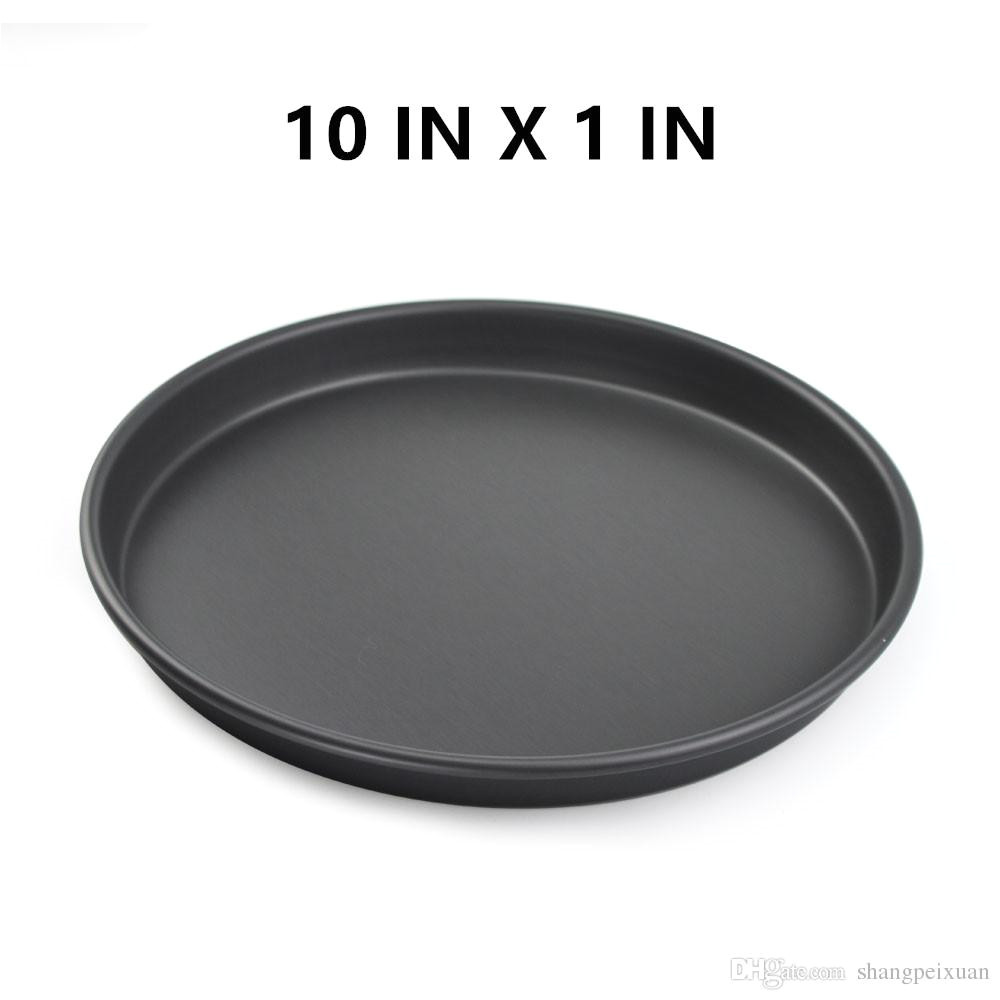10 inch pizza pan deep dish non stick hard coating microwave crispers commercial grade kitchen