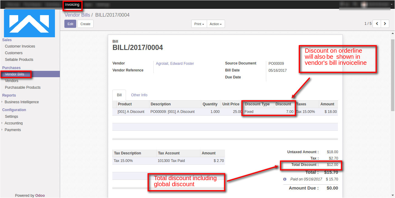 7 sales tax new odoo discount purchase order webkul