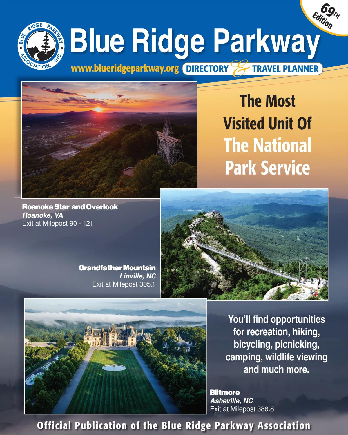 blue ridge parkway directory travel planner 69th edition by blue ridge parkway association issuu