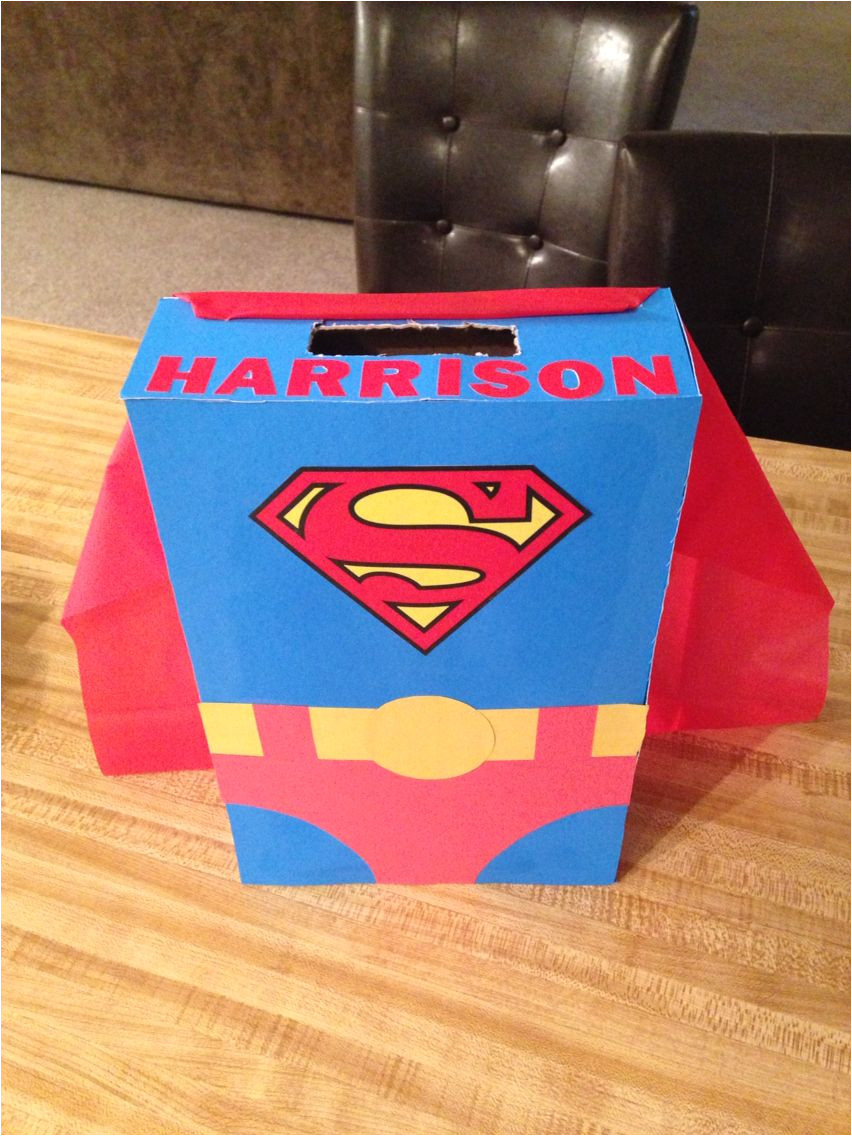 Shoe Box Valentine Holder Harrison S Superman Valentine Box Mommy Things Valentine Box