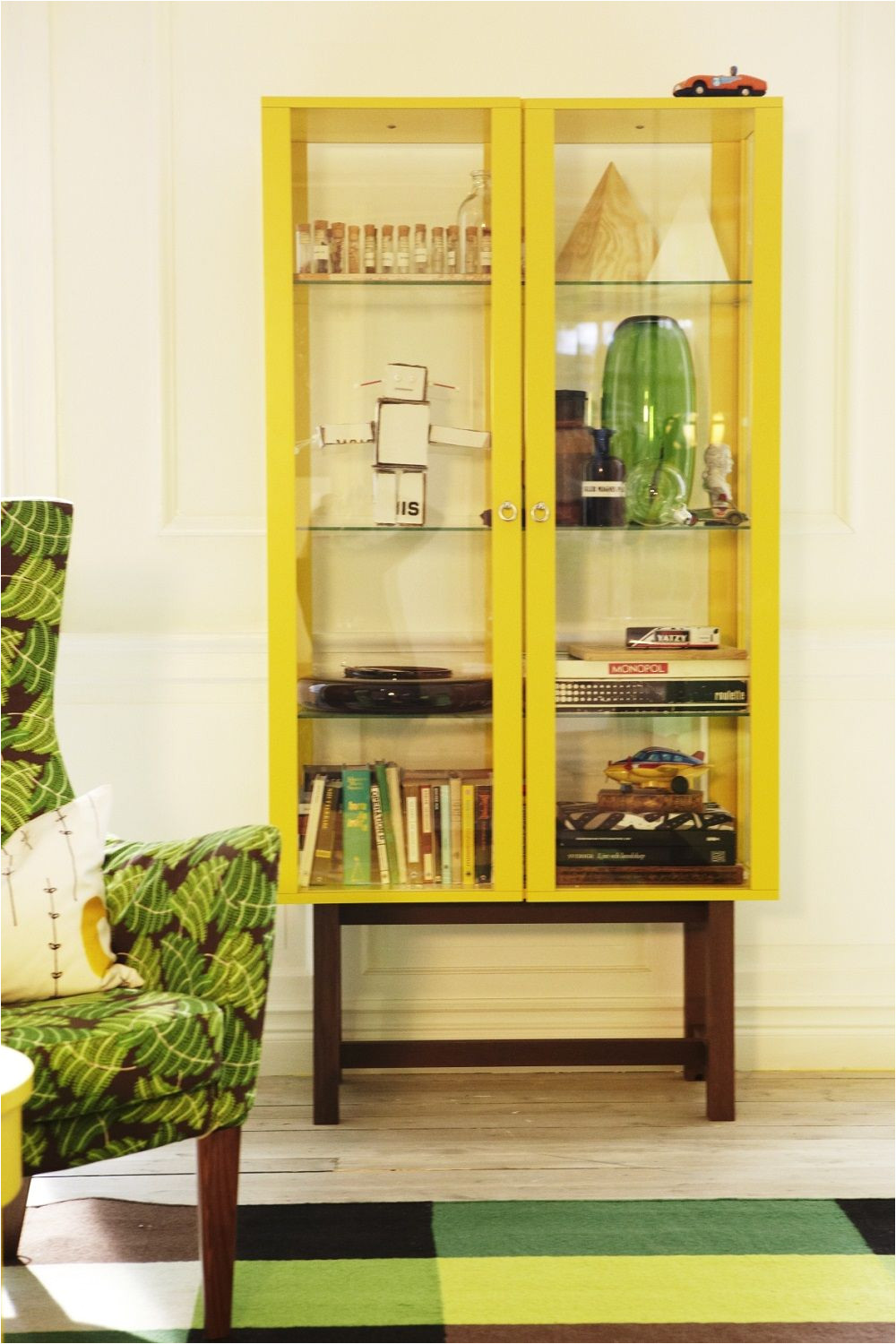 ikea stockholm glass door display cabinet