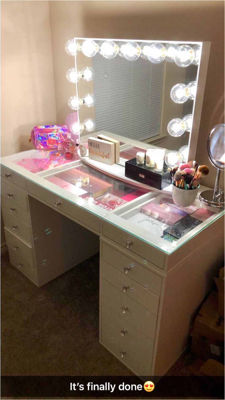 slaystationa plus 2 0 tabletop glow plus vanity mirror drawer units bundle impressions vanity co vanities pinterest vanity mirror drawers and