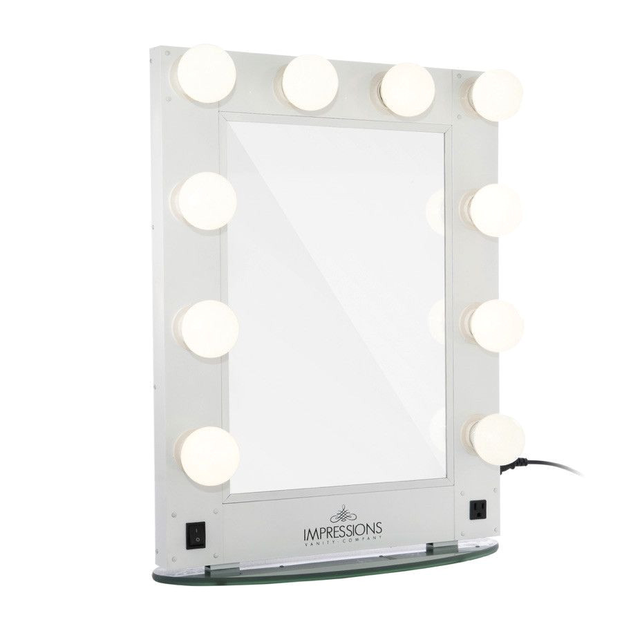hollywood glamour vanity mirror with led bulbs