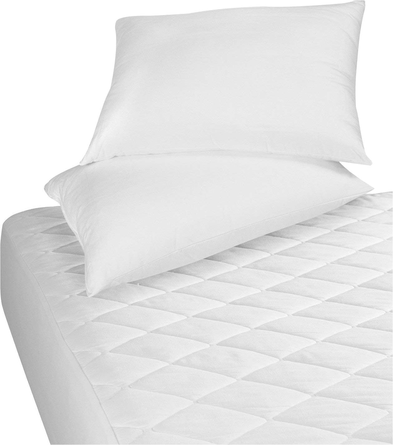amazon com utopia bedding quilted fitted mattress pad full mattress cover stretches up to 16 inches deep mattress topper home kitchen