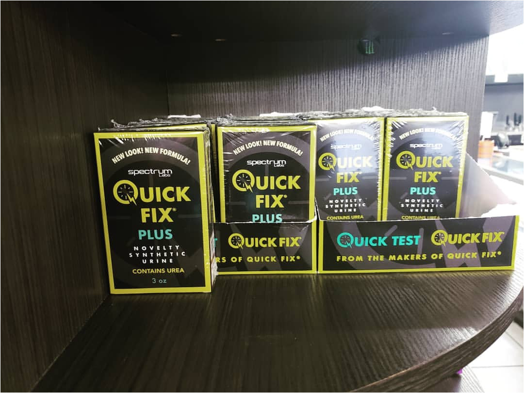 gotta pass that urine test come get that quickfixplus here at video94llc