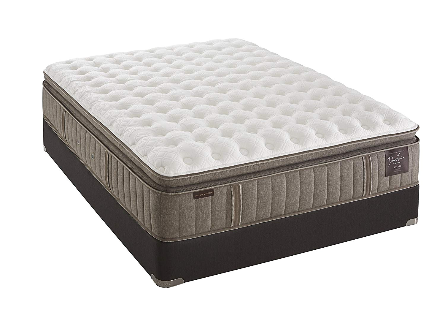 amazon com stearns and foster estate oak terrace 14 inch luxury firm tight top mattress queen kitchen dining