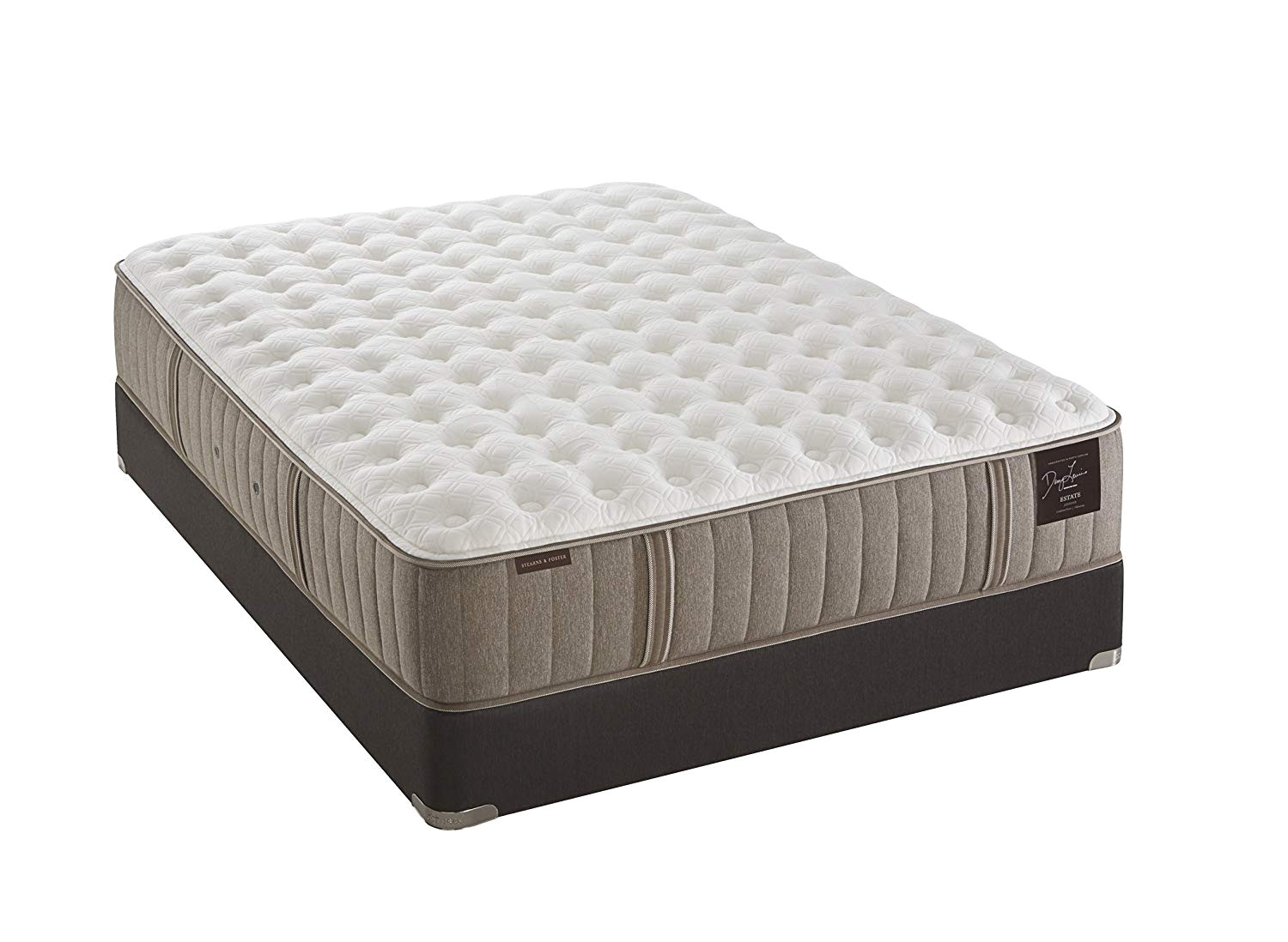 amazon com stearns and foster estate oak terrace 14 inch luxury firm tight top mattress queen kitchen dining