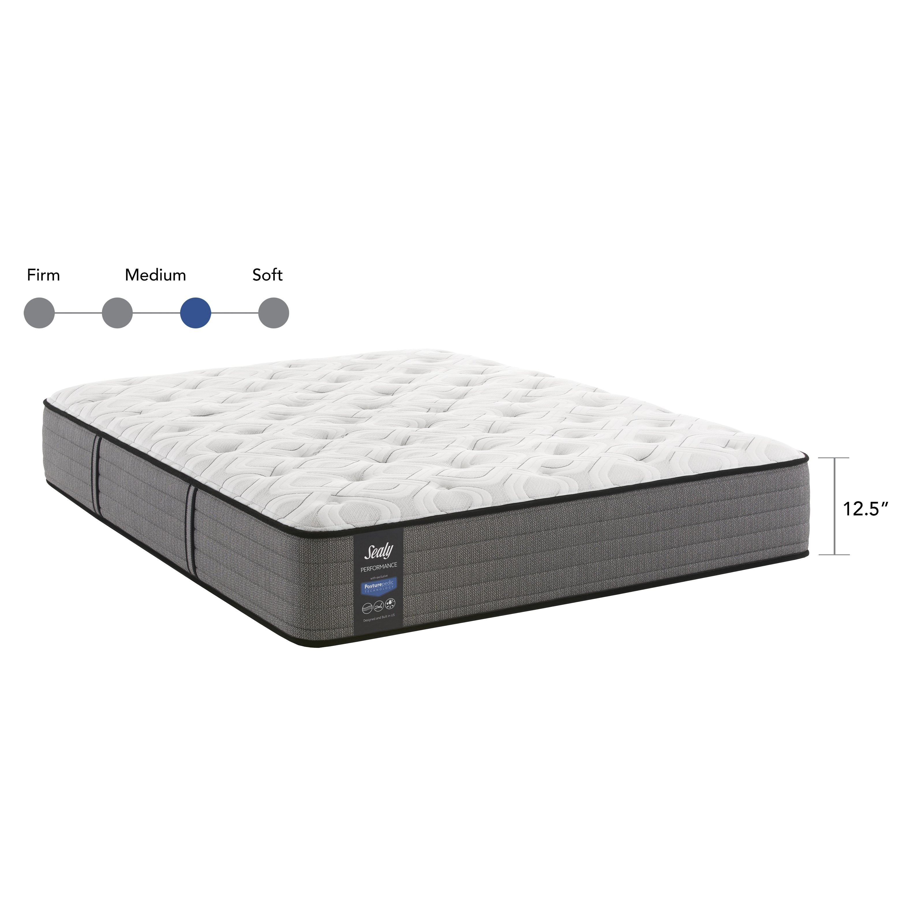 shop sealy response performance 12 5 inch plush king size mattress on sale free shipping today overstock com 16604870