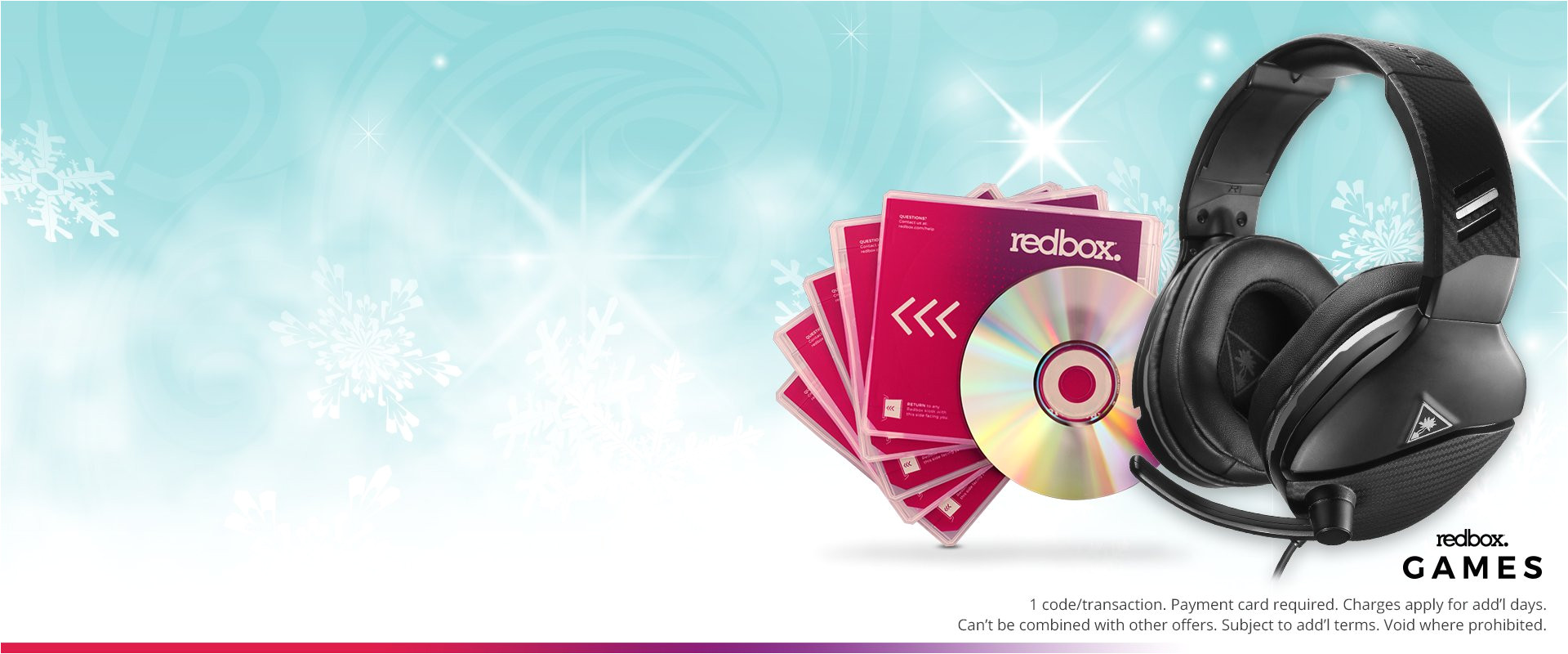 5 free 1 night redbox game rentals