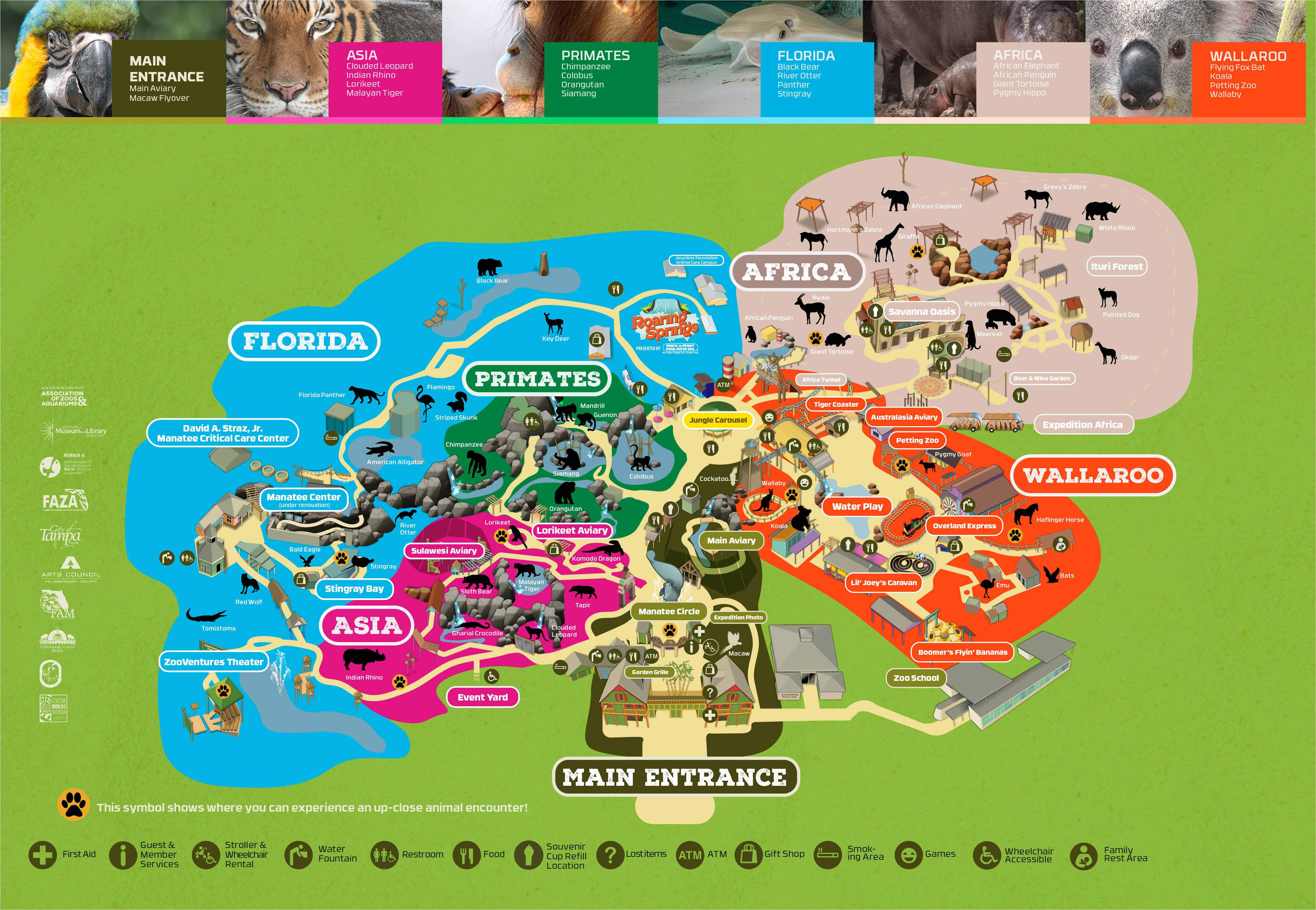 zootampa map
