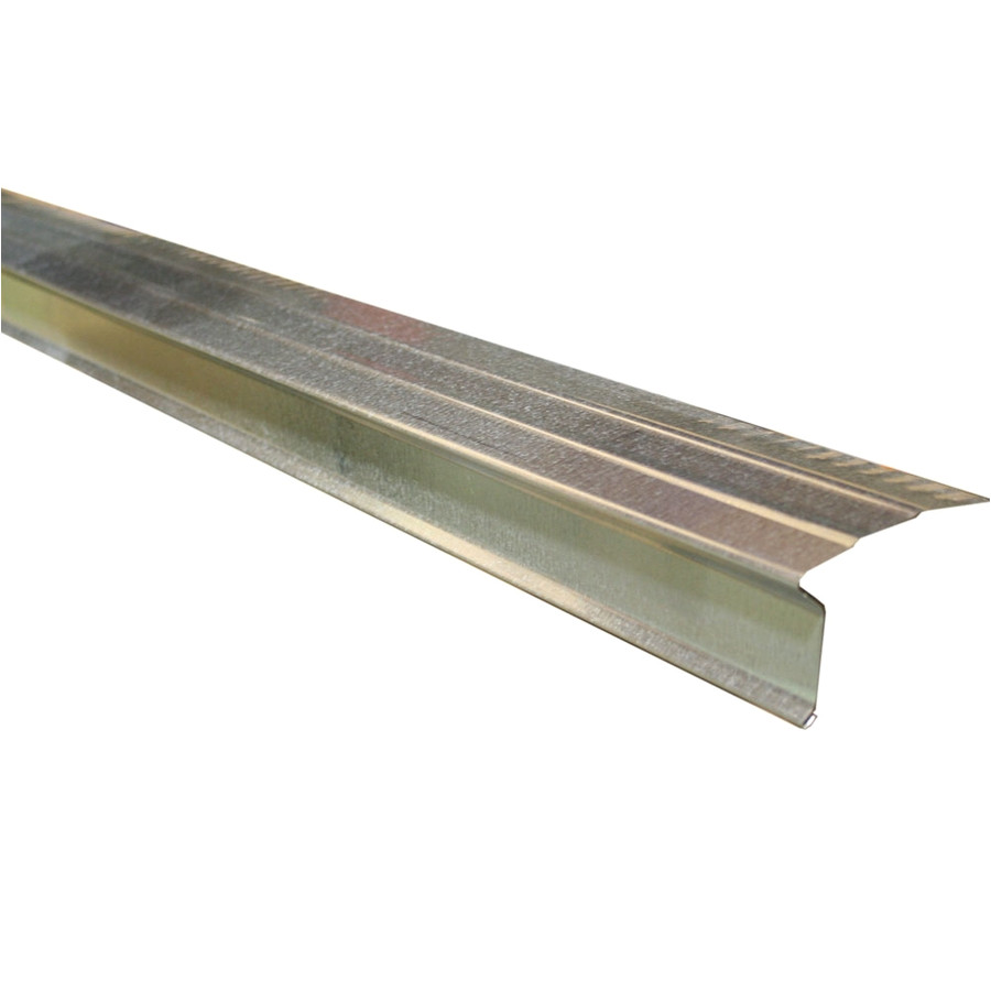 union corrugating 2 38 in x 10 ft galvanized steel drip edge