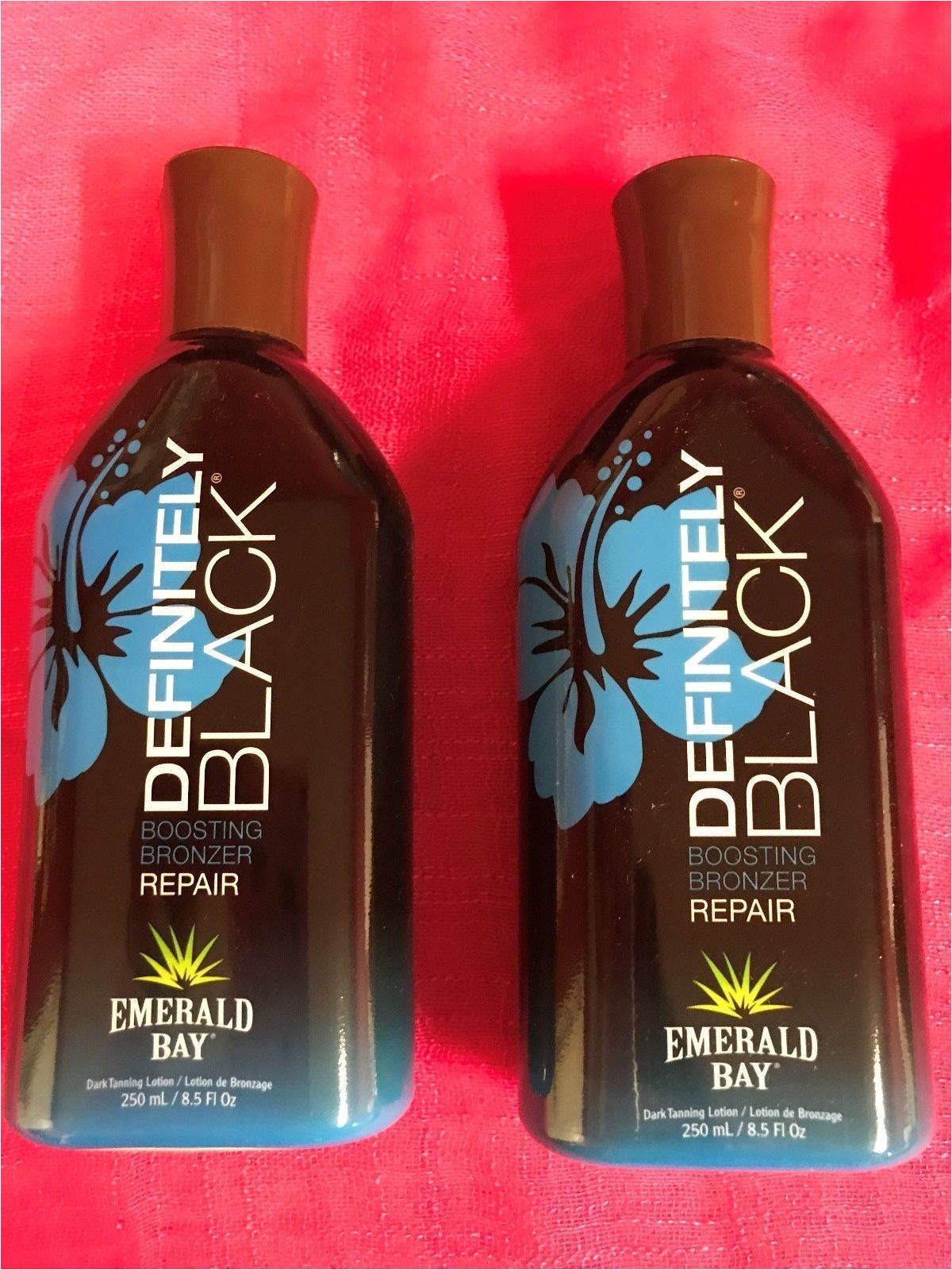 emerald bay definitely black bronzing tanning lotion 100 authentic lot of 2