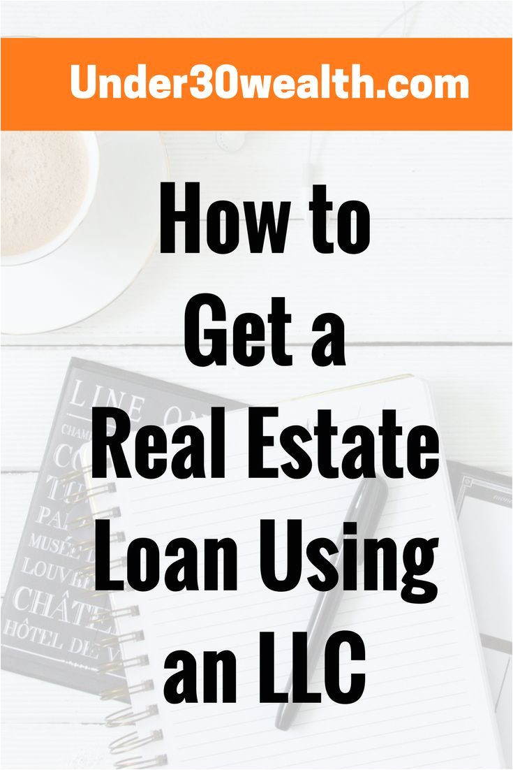 can you get a real estate investment loan under your llc