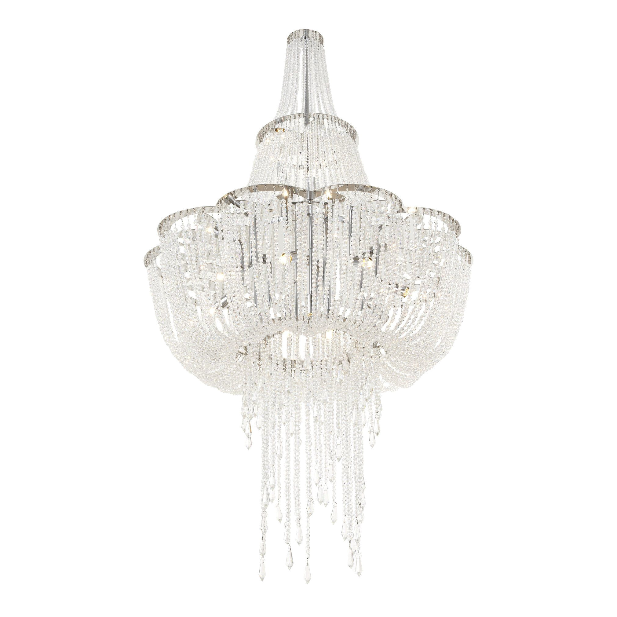 rv astley monaco crystal chandelier shropshire design