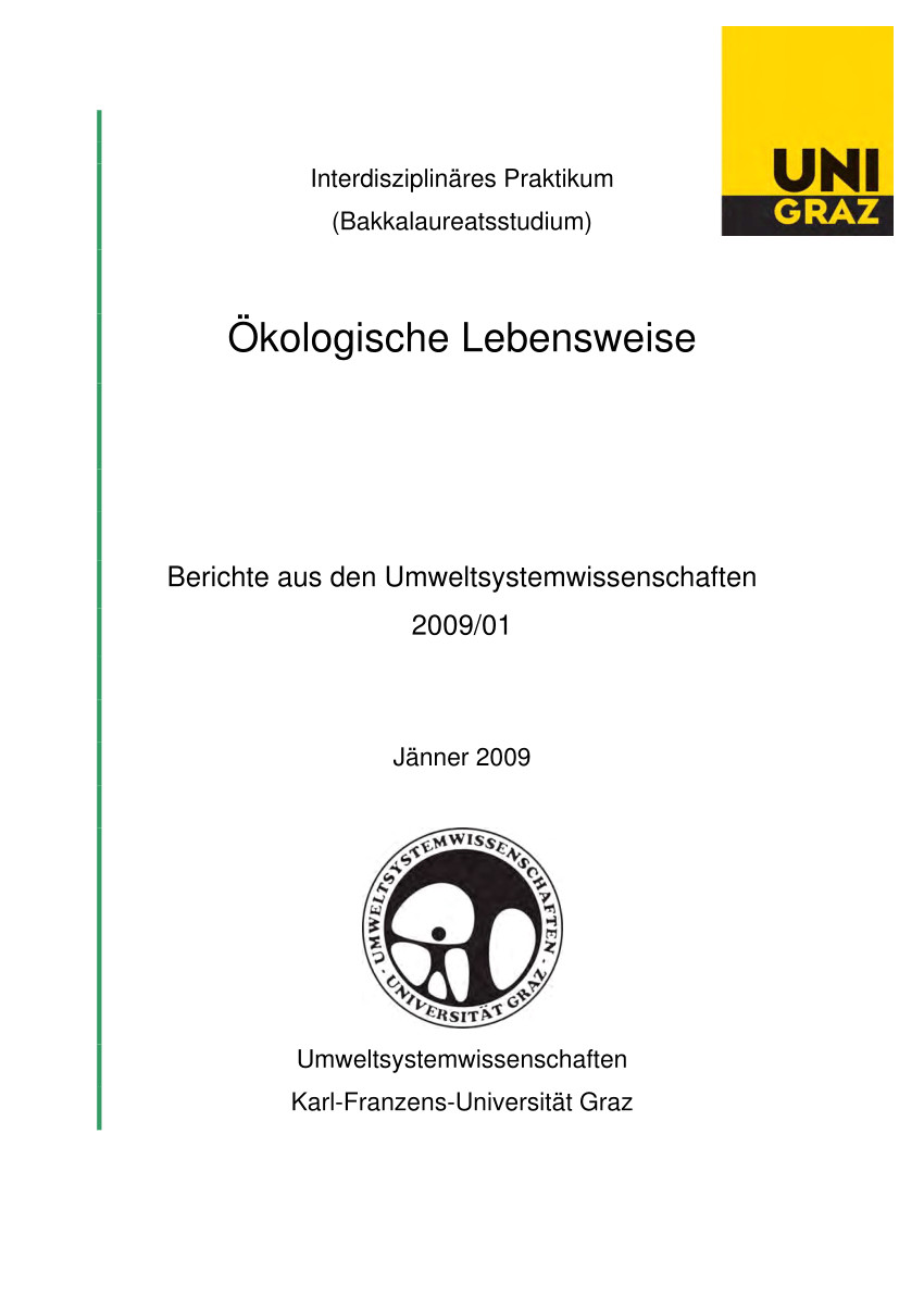 pdf a kologische lebensweise ecological way of living