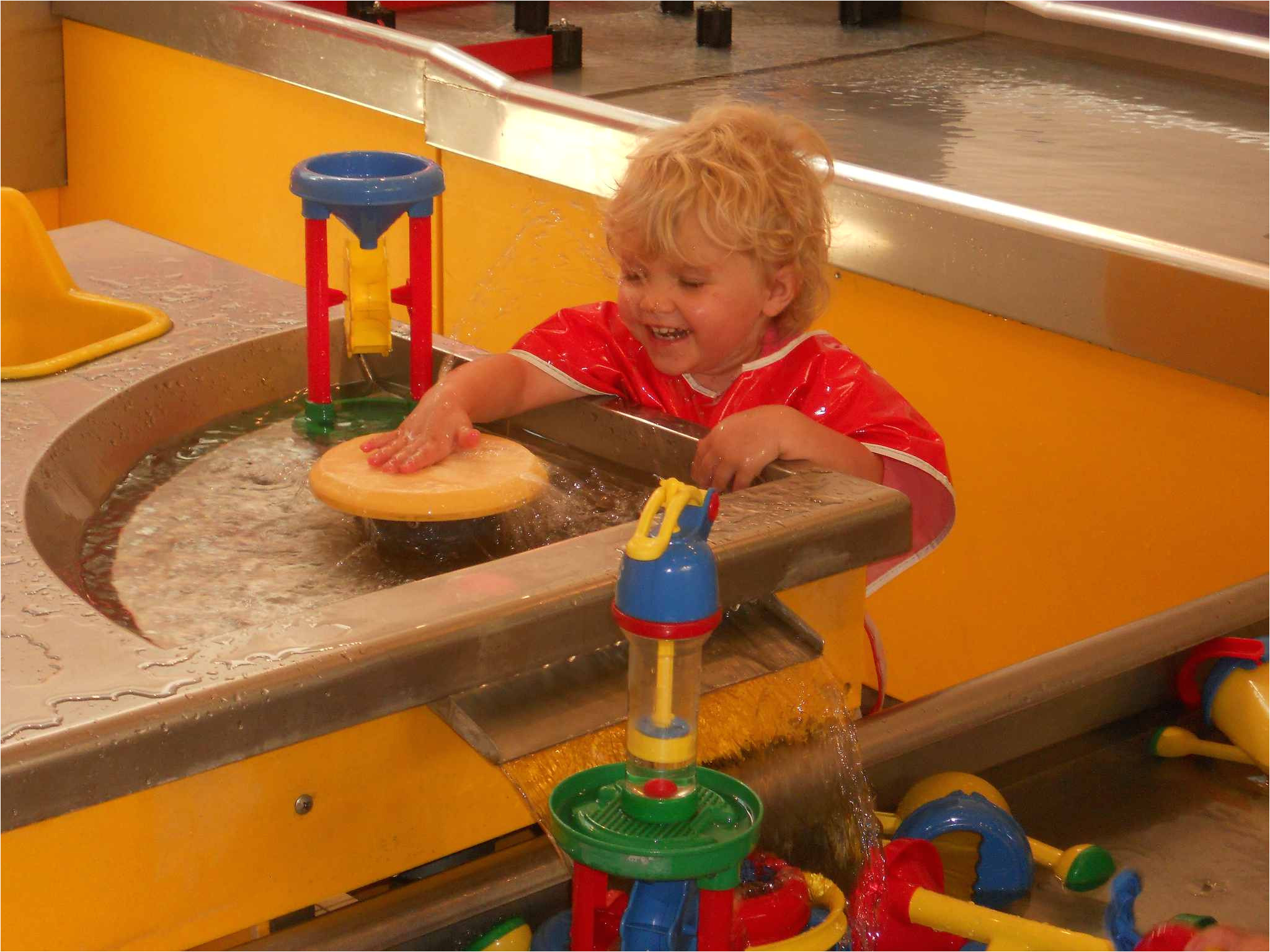 child playing at a children s museum