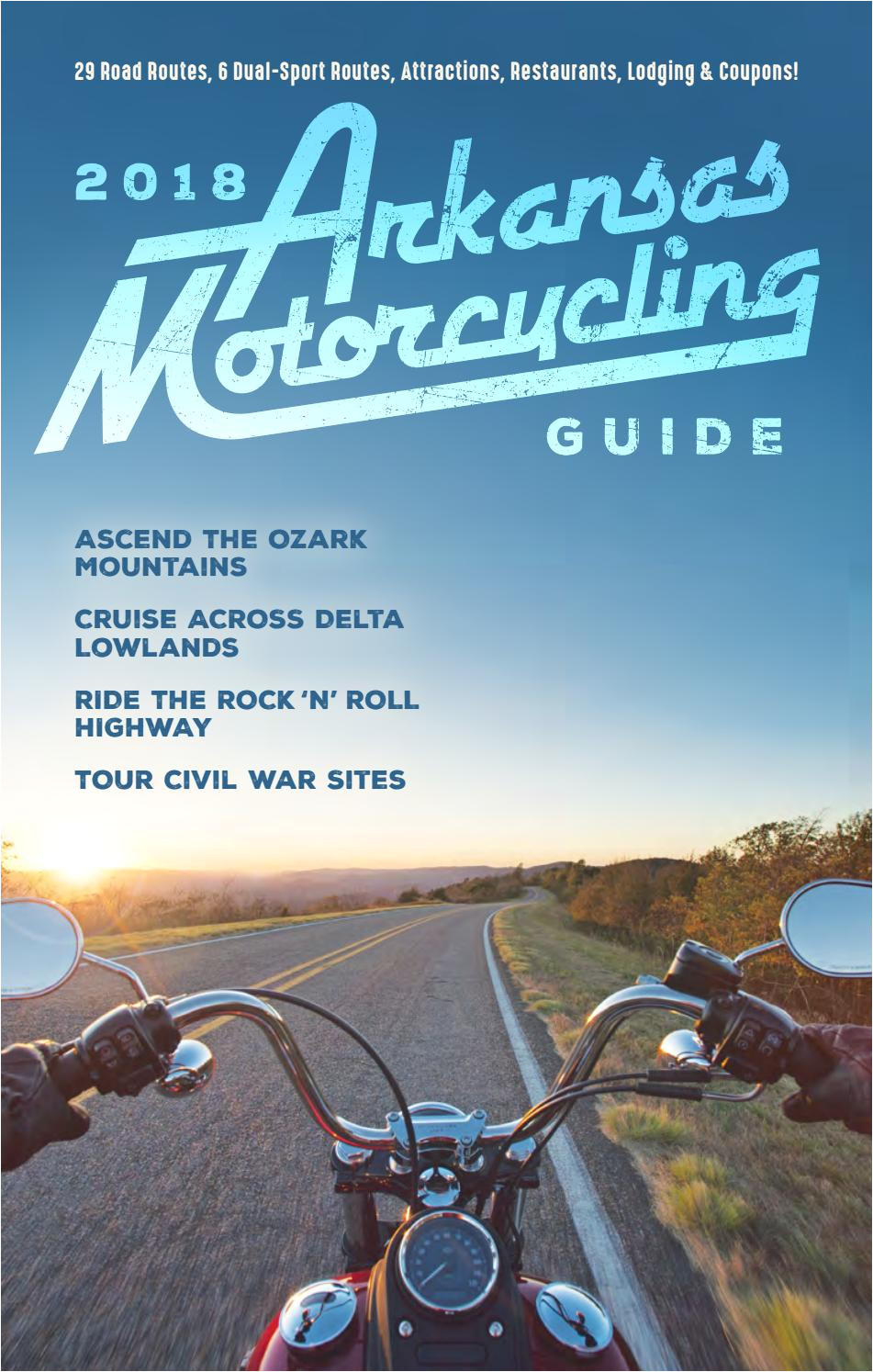 2018 arkansas motorcycling guide by arkansas department of parks and tourism issuu