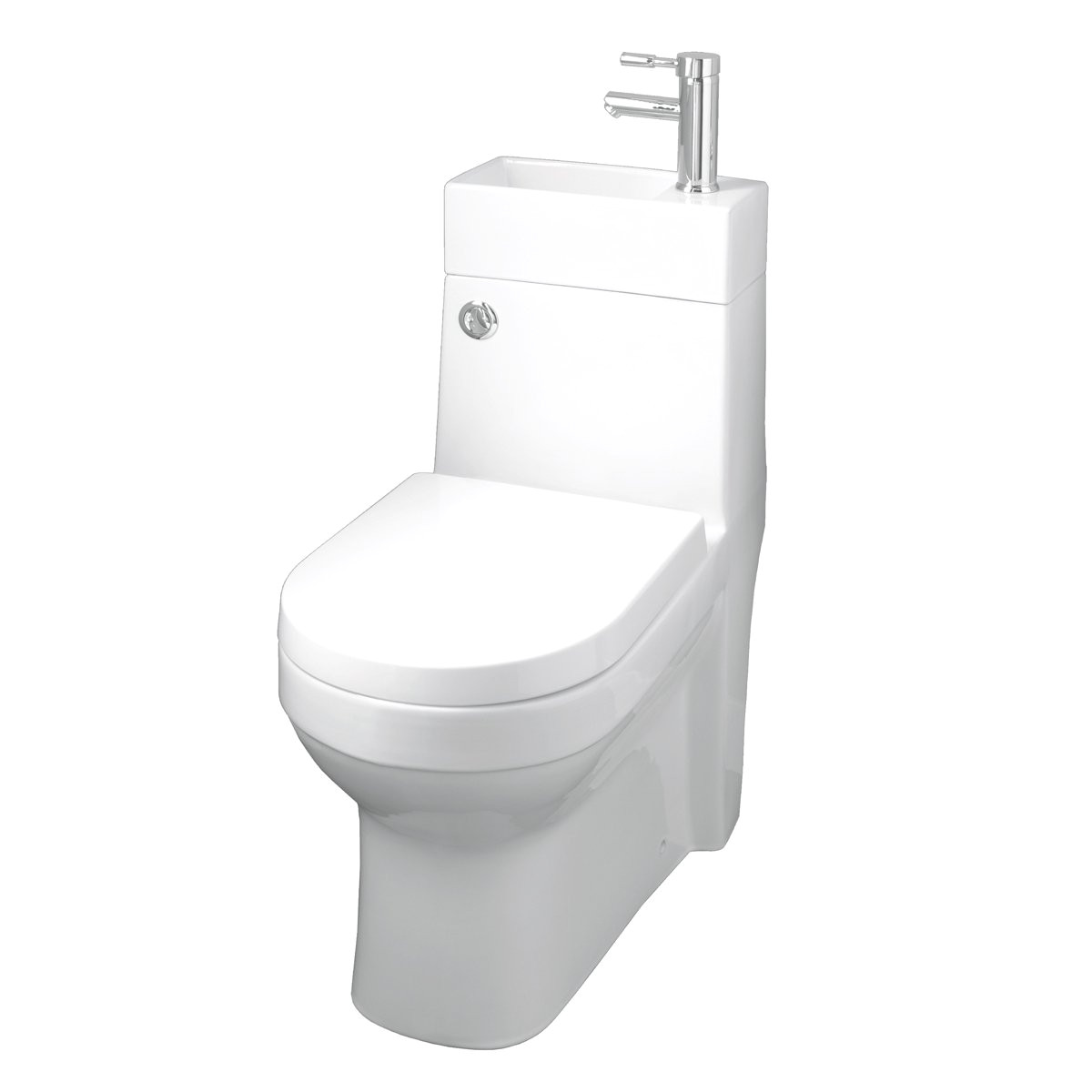 bathroom supastore two in one combination close coupled toilet with wash basin amazon co uk kitchen home