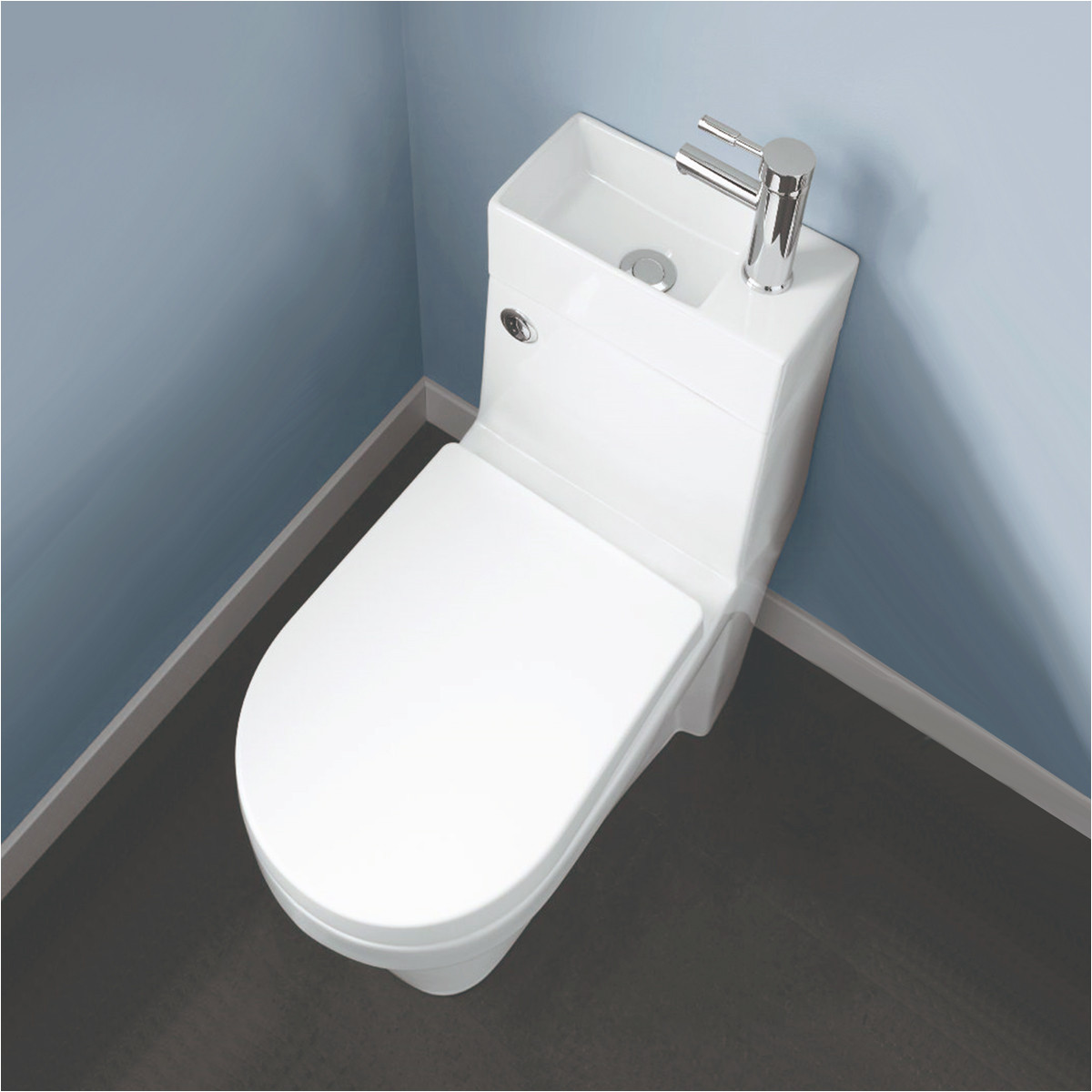 two in one combination close coupled toilet with wash basin combination toilet and sink