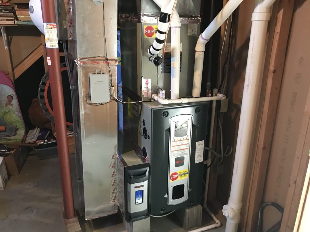 our team of nate certified service experts recently completed the install of this trane s9v2 furnace and xr14 air conditioner in harrisburg