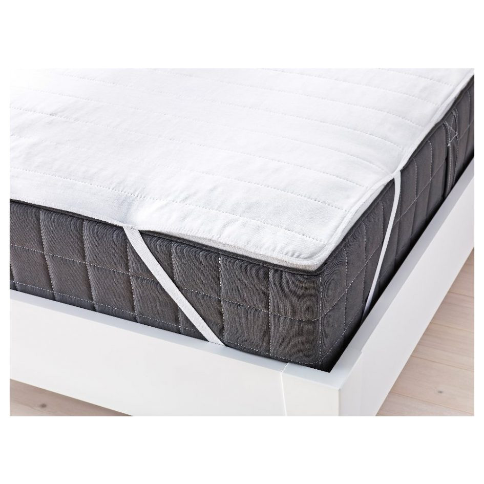 ikea angsvide mattress cover white tri fold foldable murphy kit rollaway folding single out full