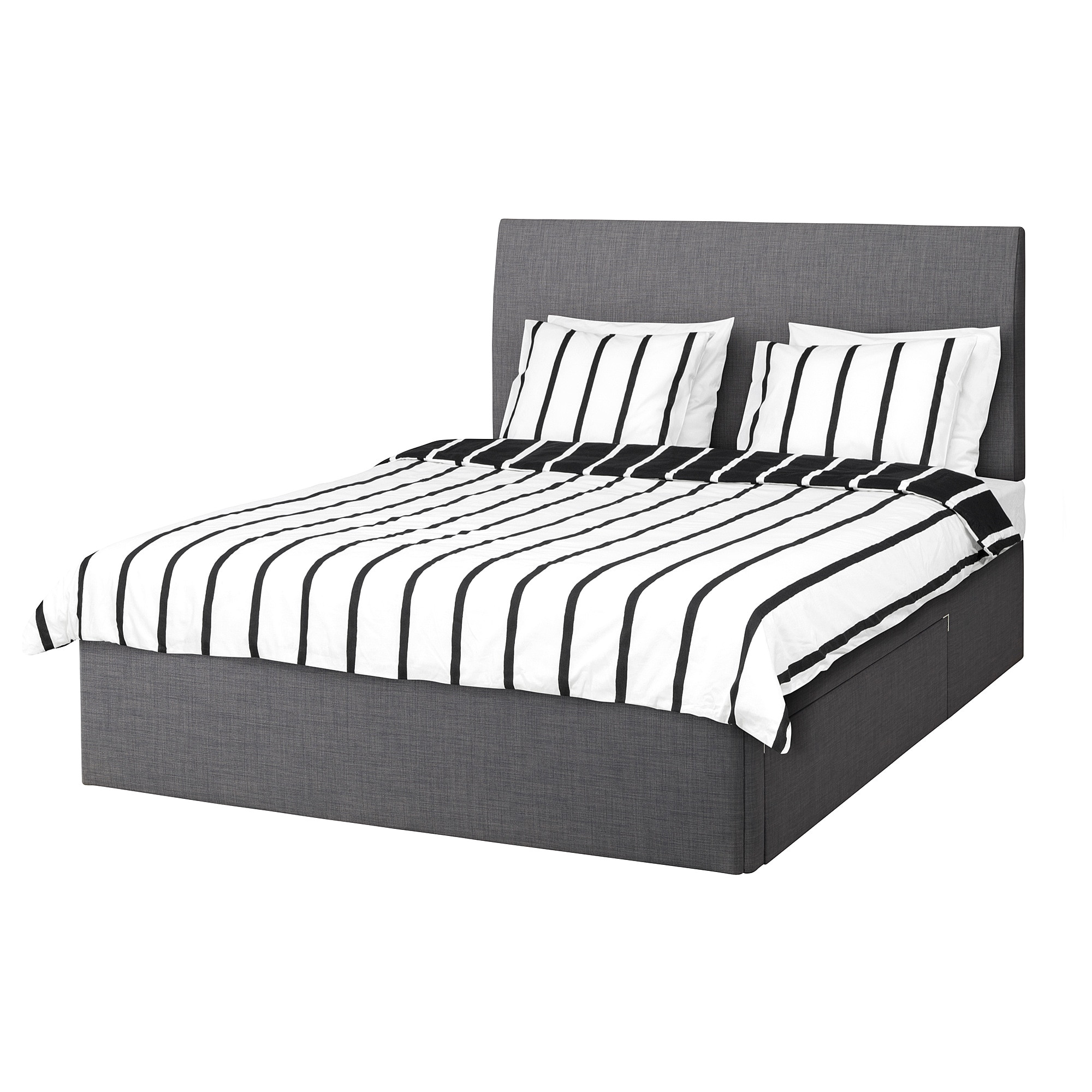 ikea balestrand divan bed with 2 drawers