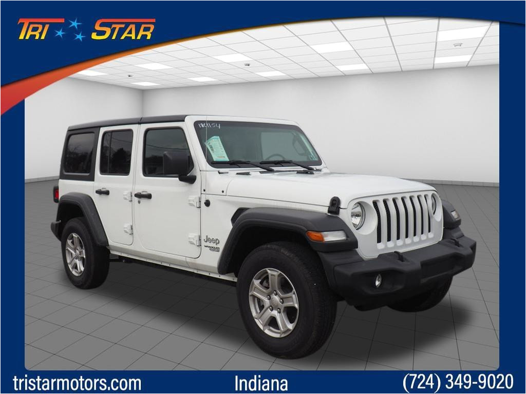 new 2018 jeep wrangler for sale at tri star indiana vin 1c4hjxdg8jw138481