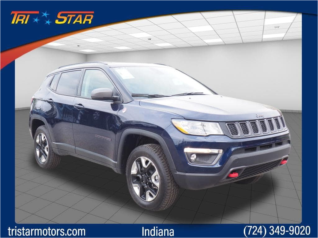 new 2018 jeep compass for sale at tri star indiana vin 3c4njddb1jt192345