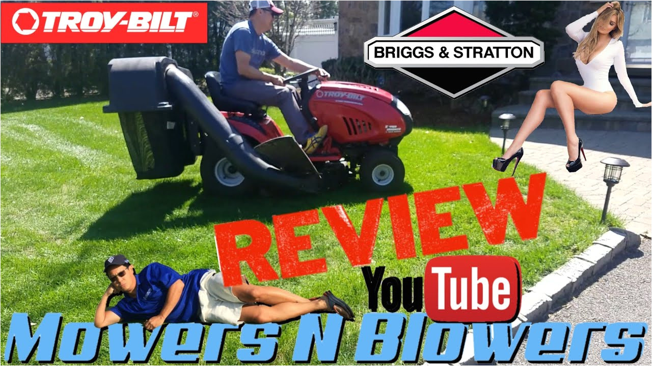 troy bilt super bronco 21hp briggs 42 riding lawn tractor mower purchase transport test review