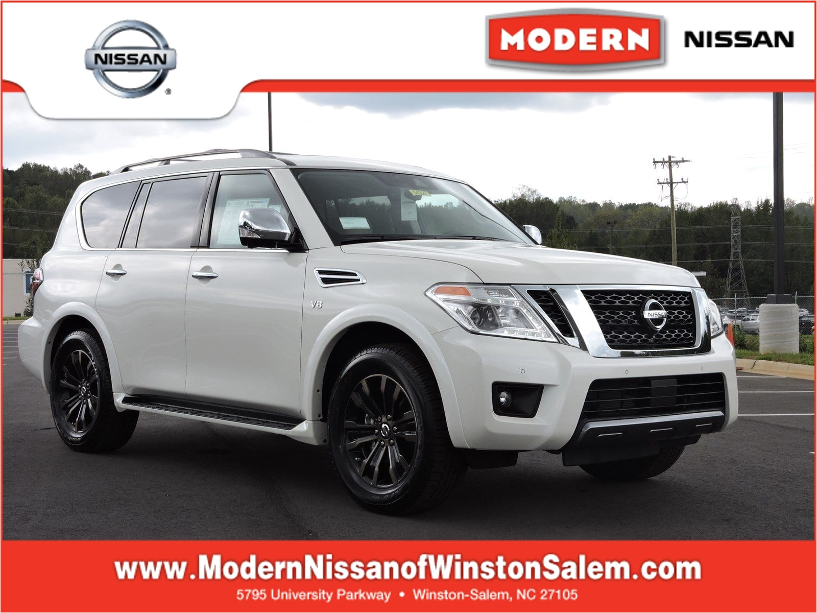 new 2019 nissan armada for sale winston salem nc vin jn8ay2ne2k9755554