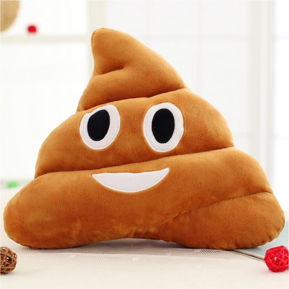 Types Of Pillow Stuffing wholesale 18cm 25cm Cute Stuffed Plush toy Doll Poop Pillows Poo