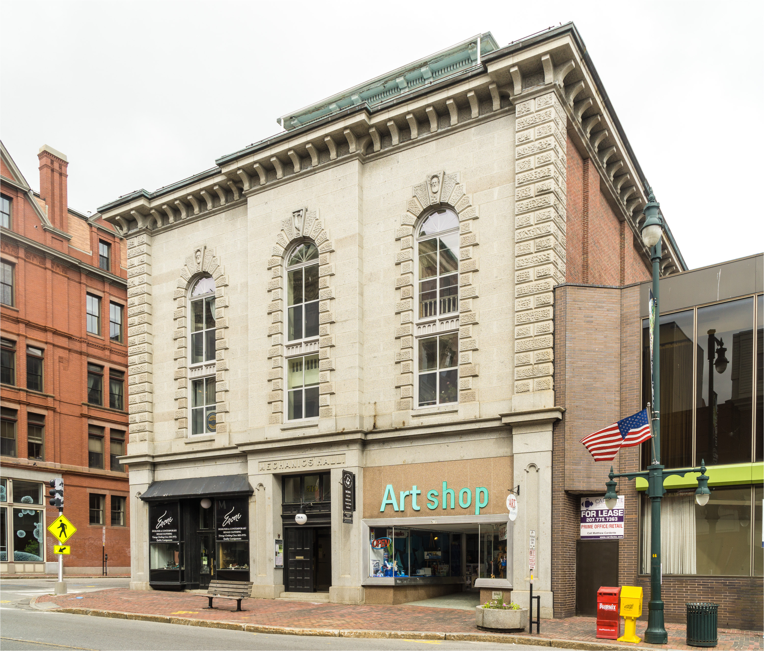 Used Restaurant Equipment In Portland Maine Mechanics Hall Portland Maine Wikipedia