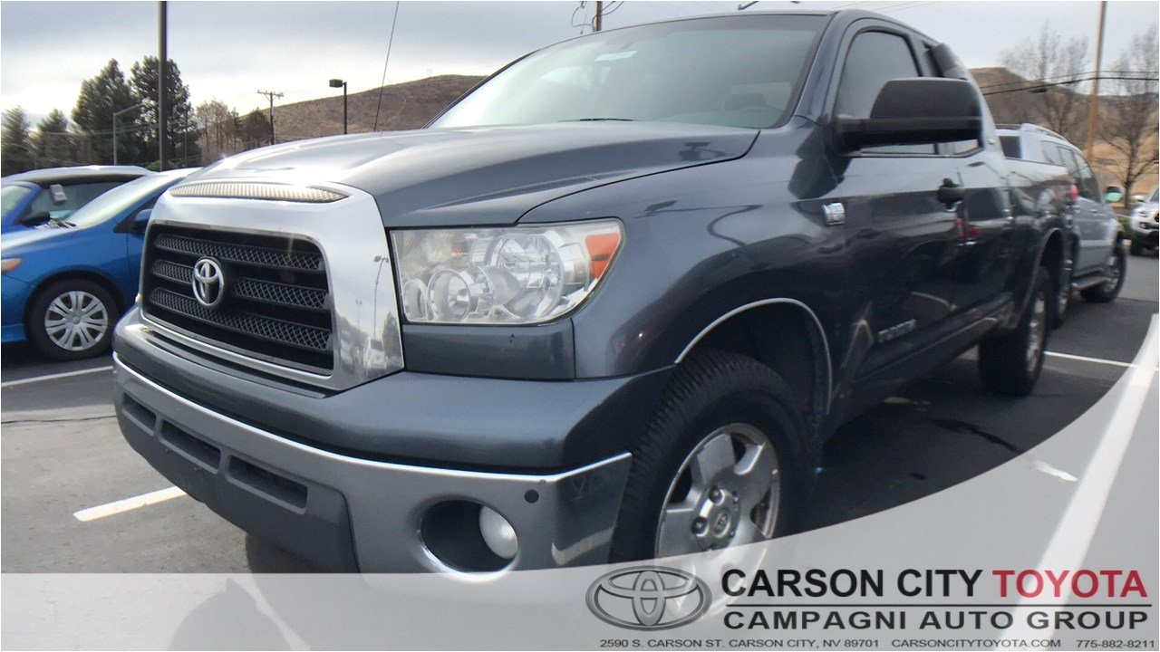 Used Tires and Wheels Carson City Nv Used One Owner 2007 toyota Tundra Sr5 In Carson City Nv Carson