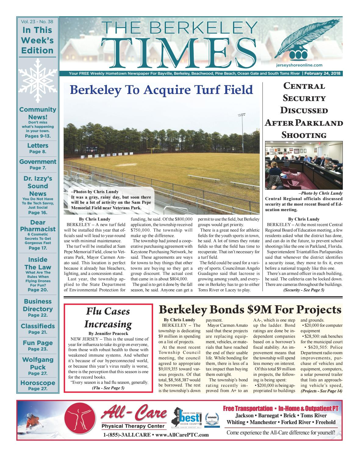 2018 02 24 the berkeley times by micromedia publications jersey shore online issuu