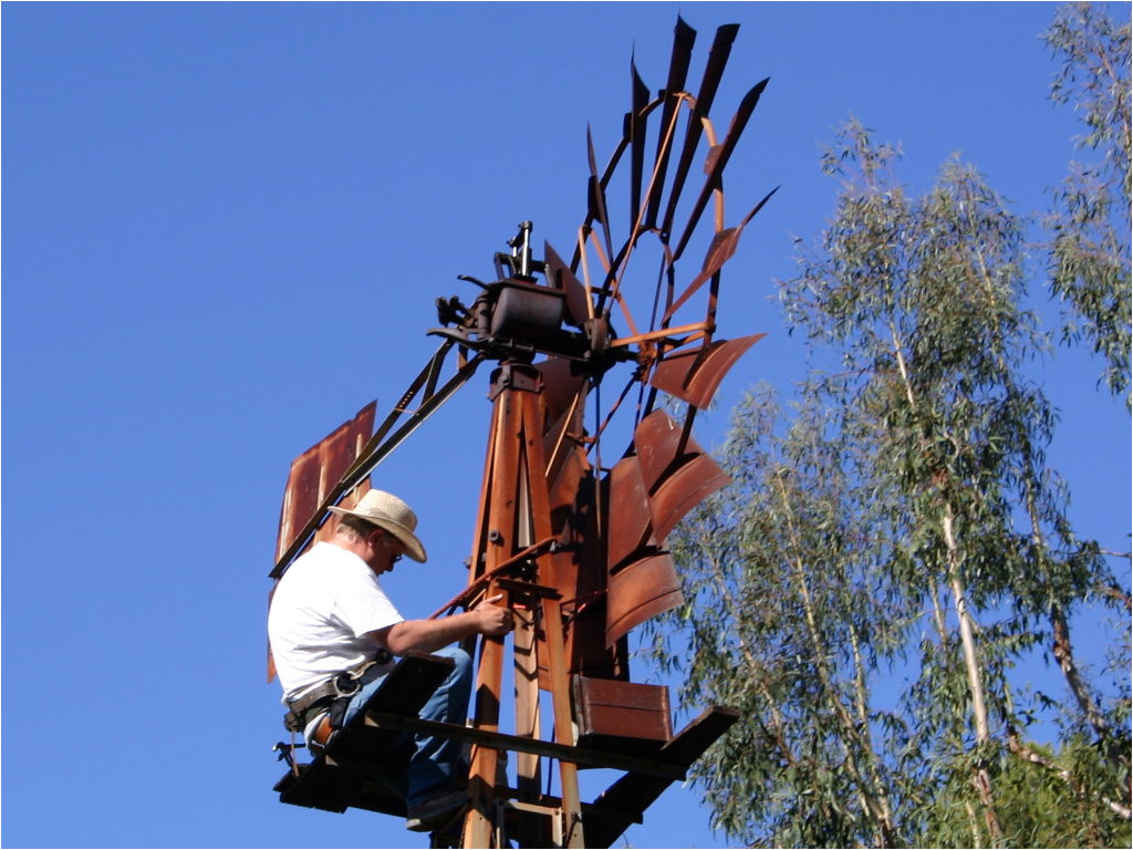 working on dempster windmill