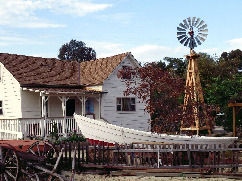 6 foot windmill on wood tower