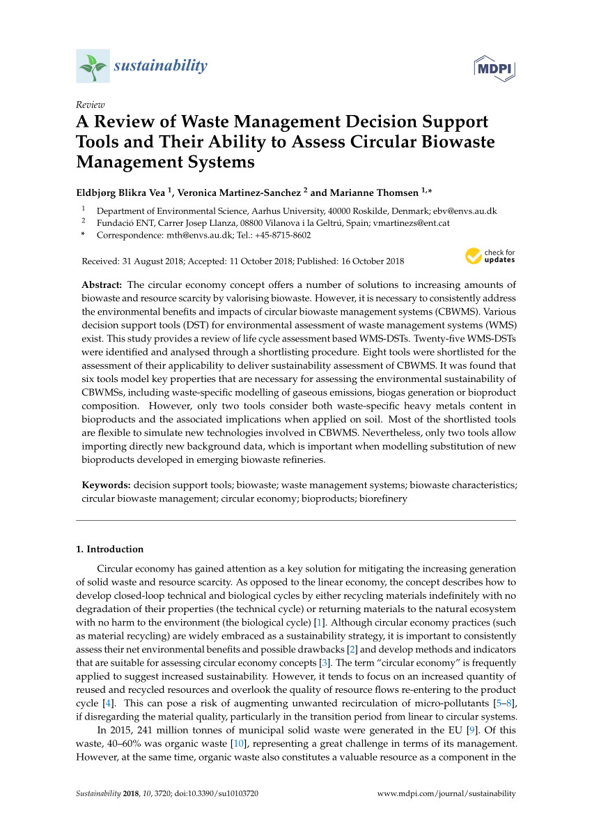 pdf biowaste valorisation in a future circular bioeconomy