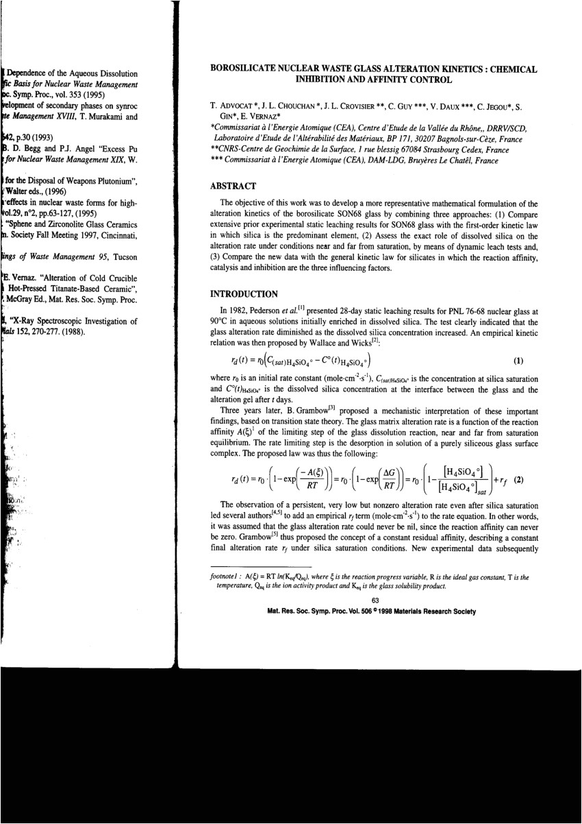 pdf dynamics of basaltic glass dissolution capturing microscopic effects in continuum scale models