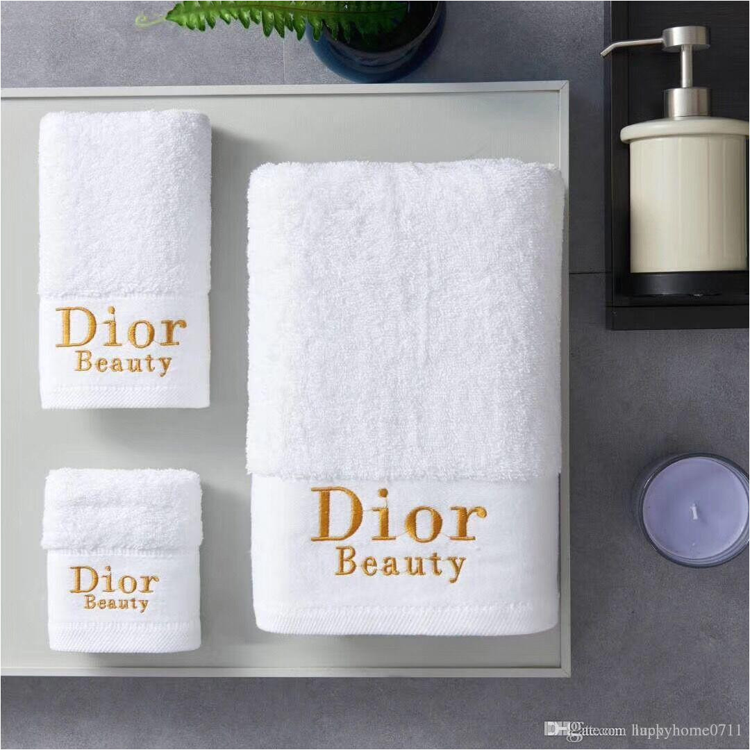 luxury bath towels designer embroidered brand square towel beach towel and bath towel set gift cotton fabric soft comfortable fluffy towels oversized bath
