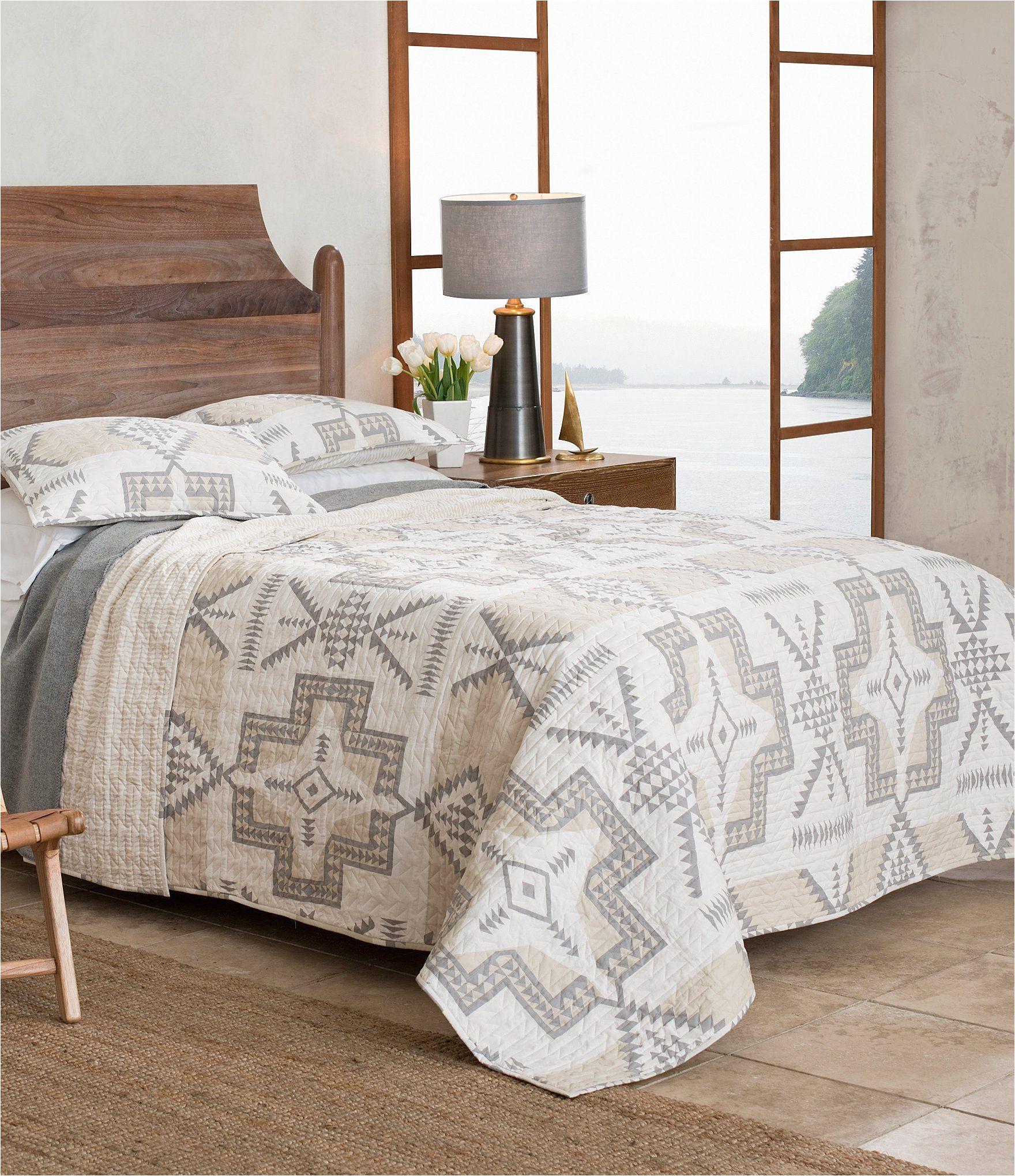 pendleton conejos tribal quilt mini set dillards