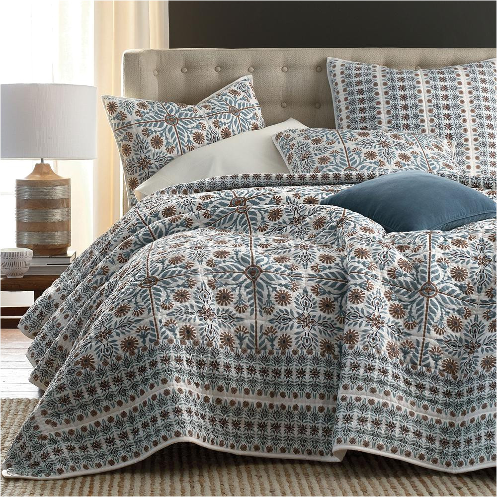 lancaster quilted cotton bedding collection