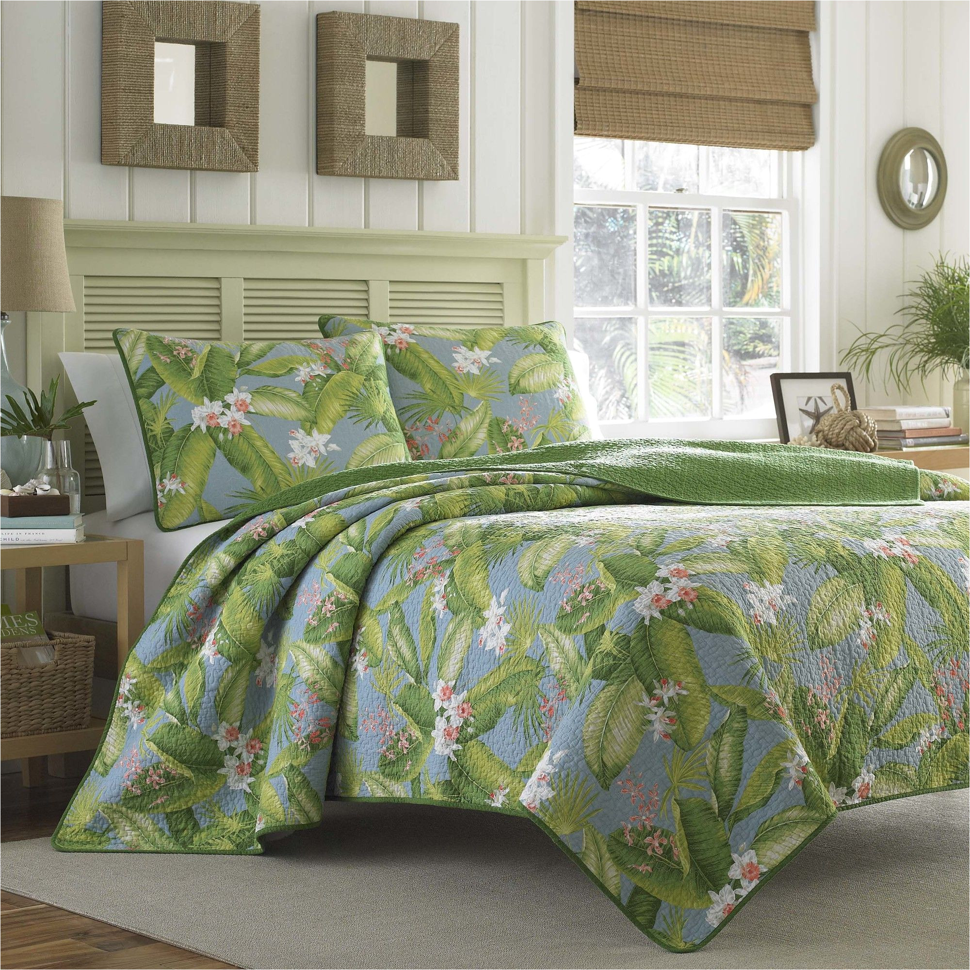 tommy bahama bedding aregada dock reversible quilt set reviews wayfair