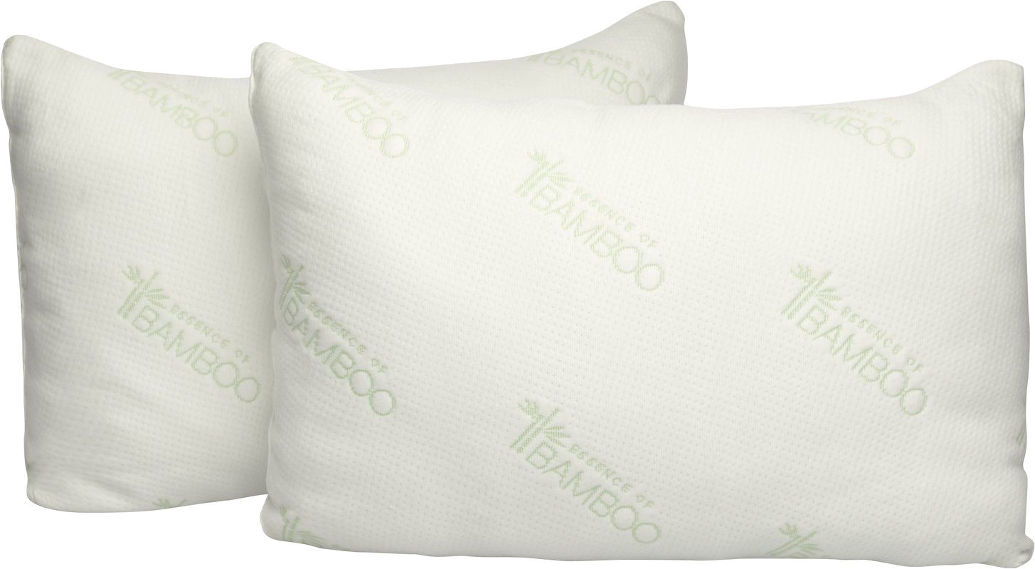 essence of bamboo down alternative queen pillow