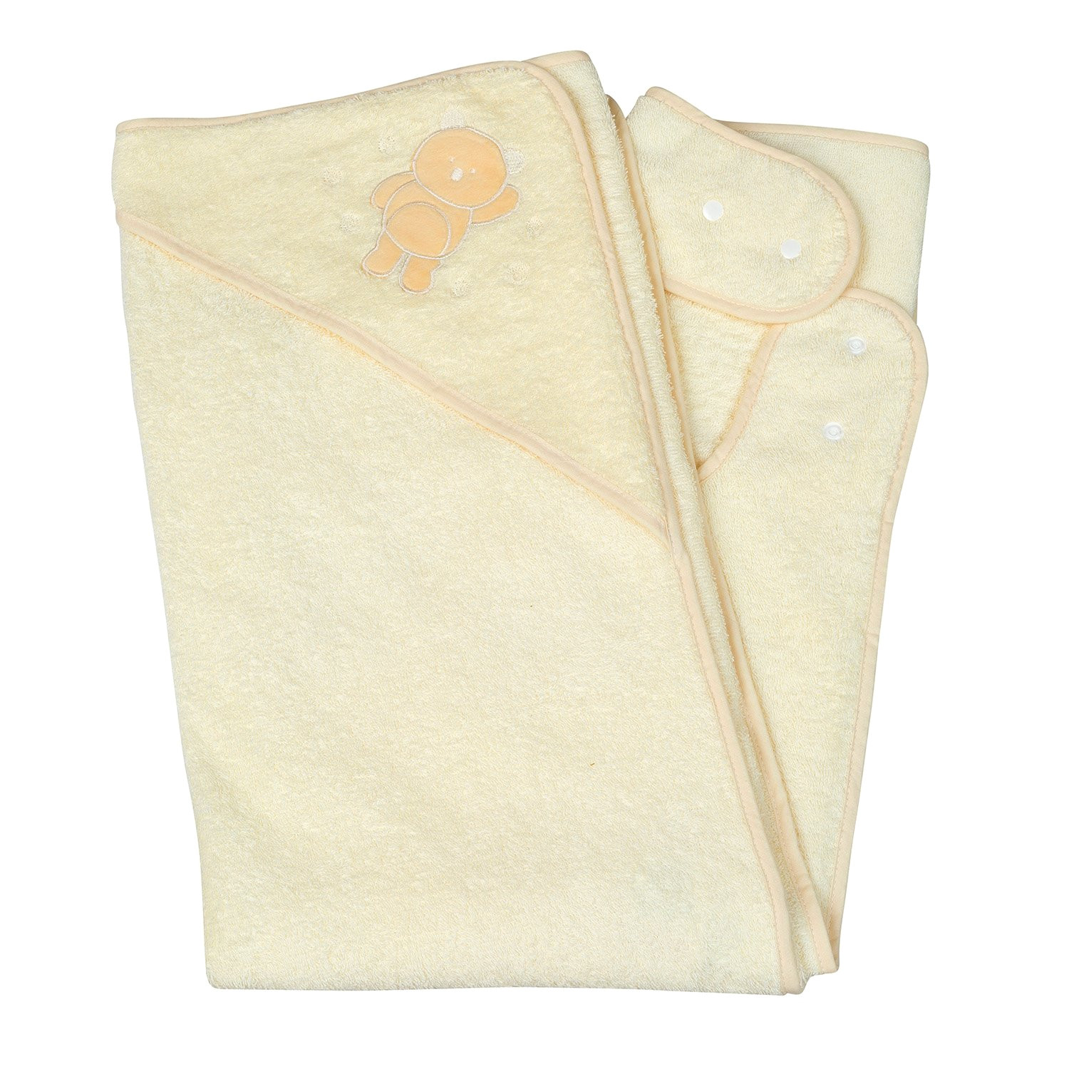 amazon com clevamama splash and wrap baby bath towel hood cream hooded baby bath towels baby