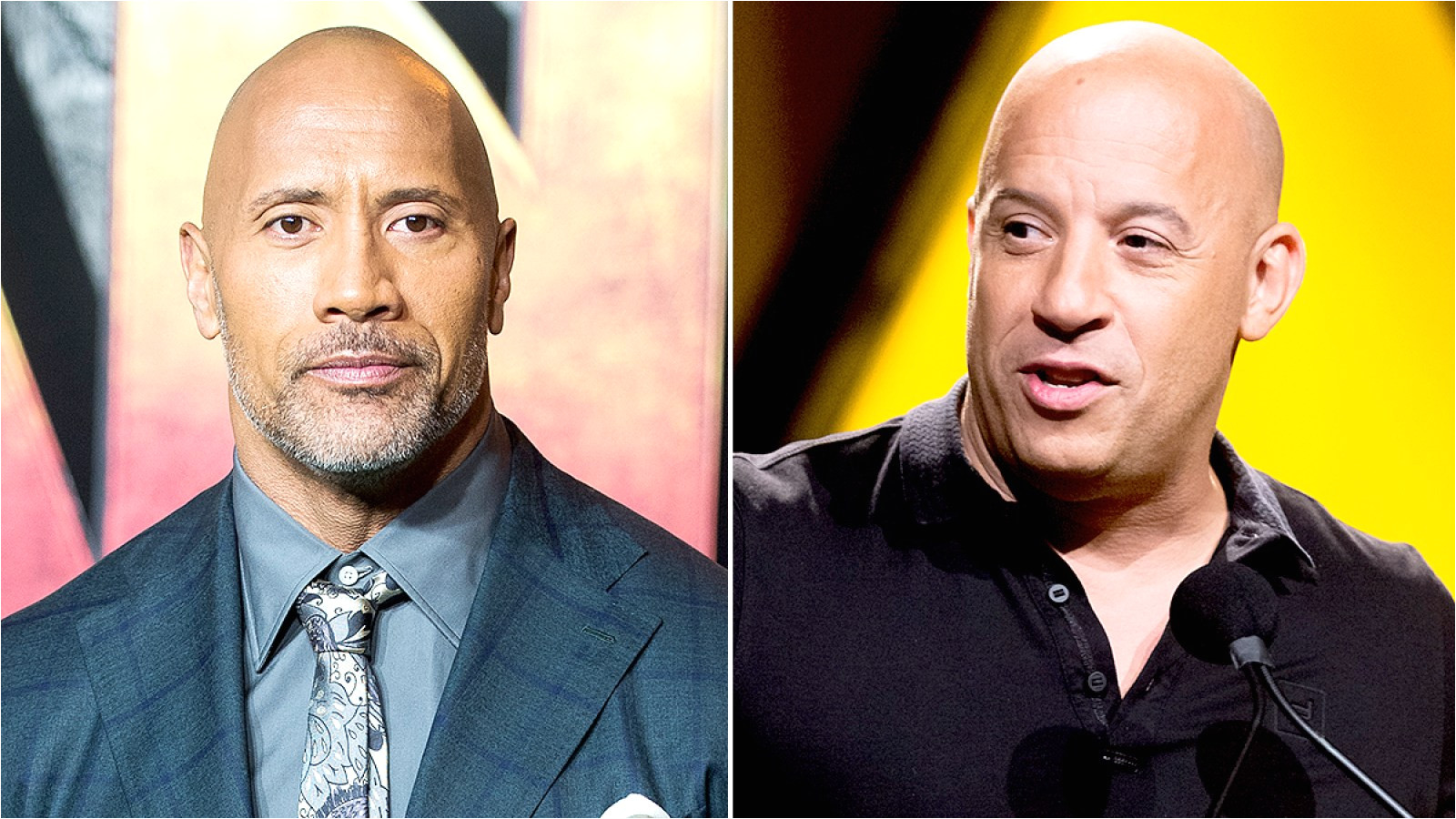 dwayne the rock johnson talks vin diesel feud i wish him all the best